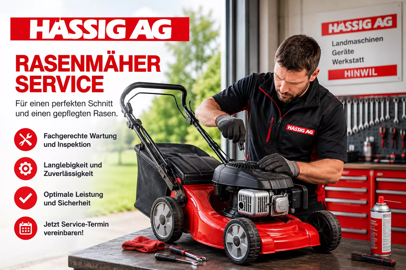 Rasenmäher Service